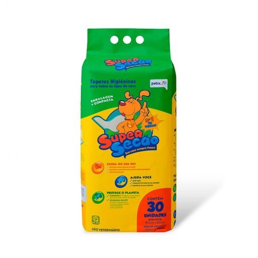 Tapete higiênico Petix Super Secao com 30 Tiras