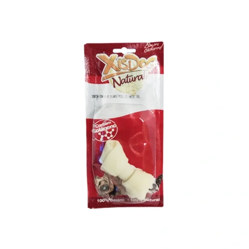 Petisco Mastigável XisDog Osso Natural Mini com Nó