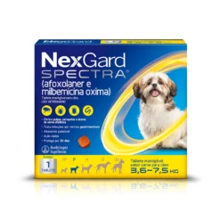 NexGard Spectra 3.6 a 7.5 kg 1 tablete | TotalPets