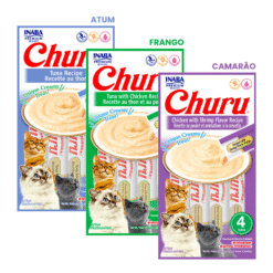 Kit Gato 3 Churus ou Colher