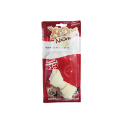 Petisco Mastigável XisDog Osso Natural Mini com Nó
