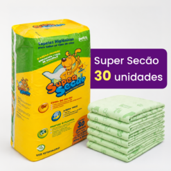 Tapete Higiênico Petix Super Secão Pacote com 30 unidades
