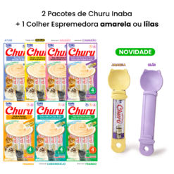 Kit Gato 2 Churus + Colher